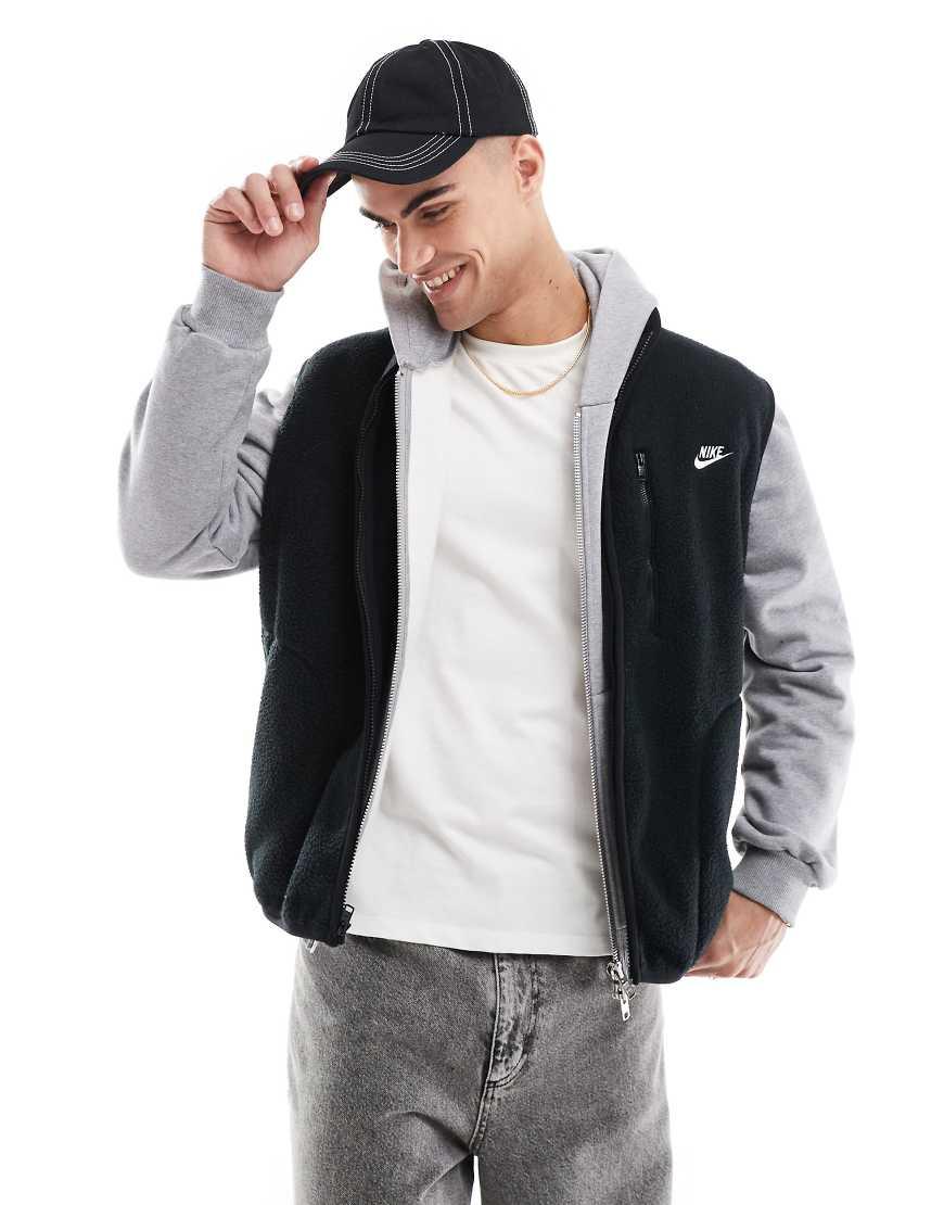 Nike Club Fleece Gilet in Black for Men Lyst UK