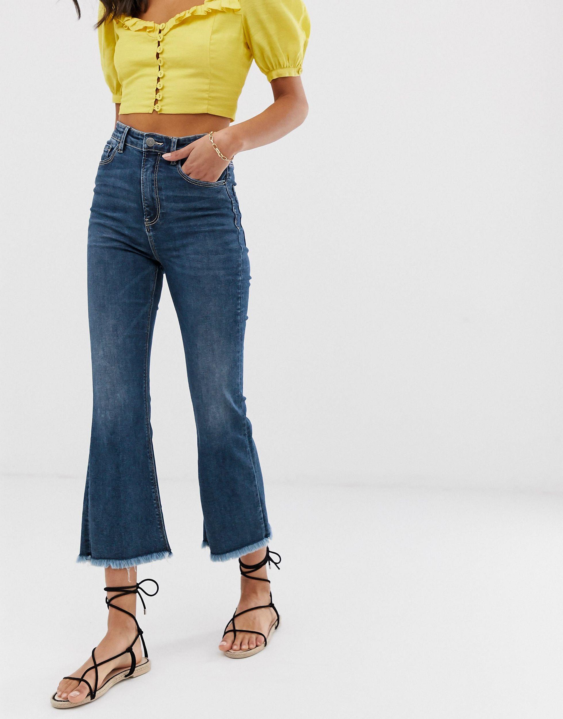 Authentic Cropped Kickflare Jeans 