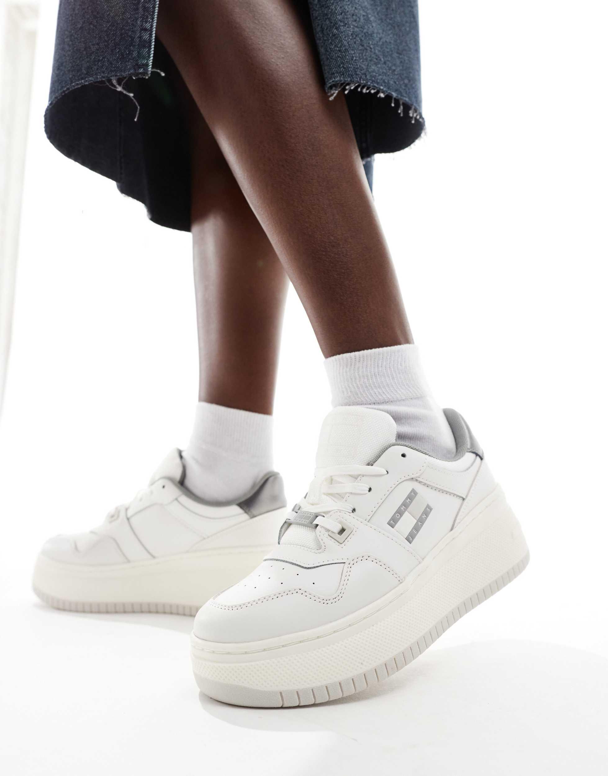 Basket plateforme tommy hilfiger sale