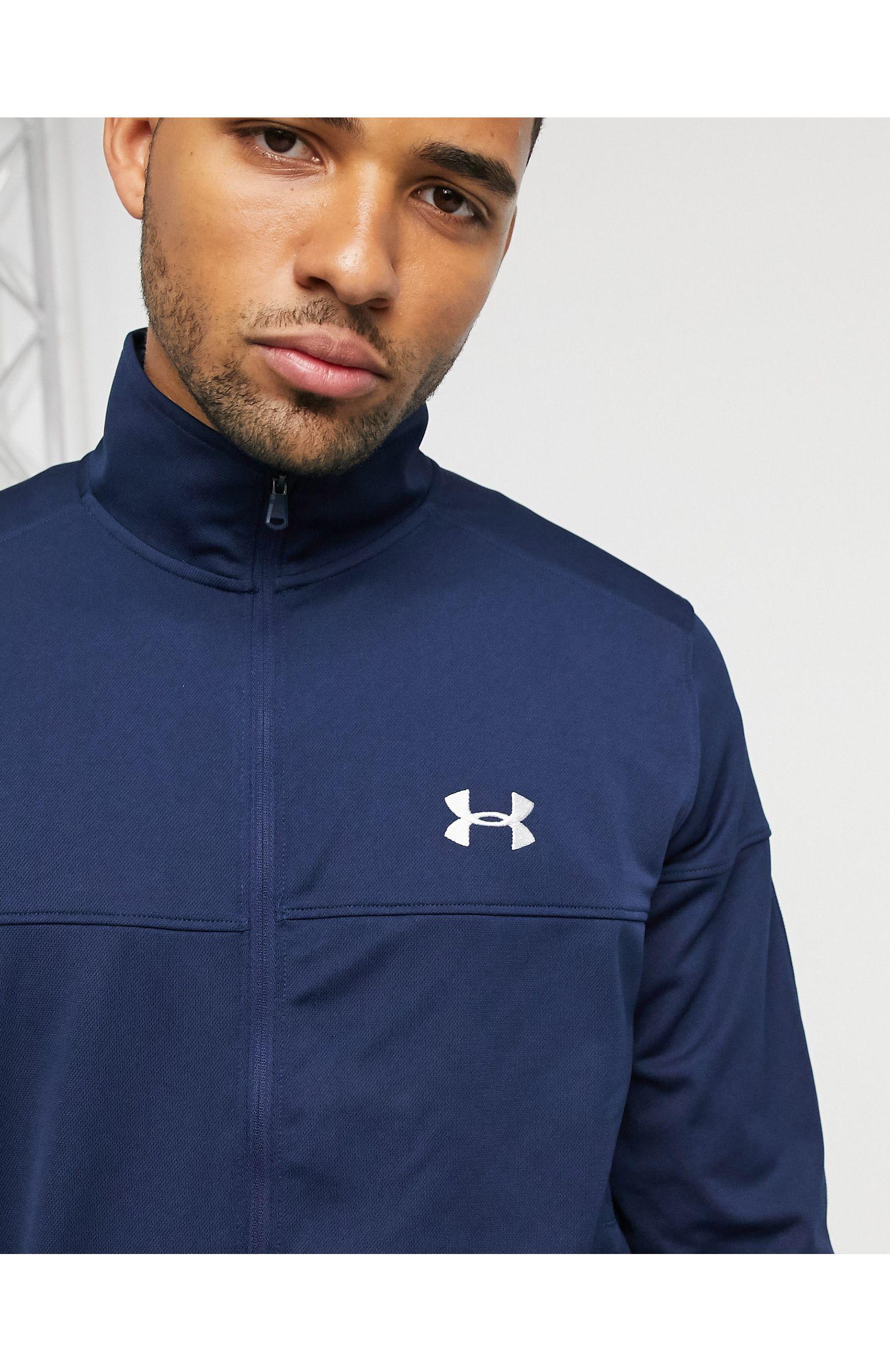 Sinis Comparable idioma Under Armour Sportstyle Pique Track Jacket in Blue for Men | Lyst