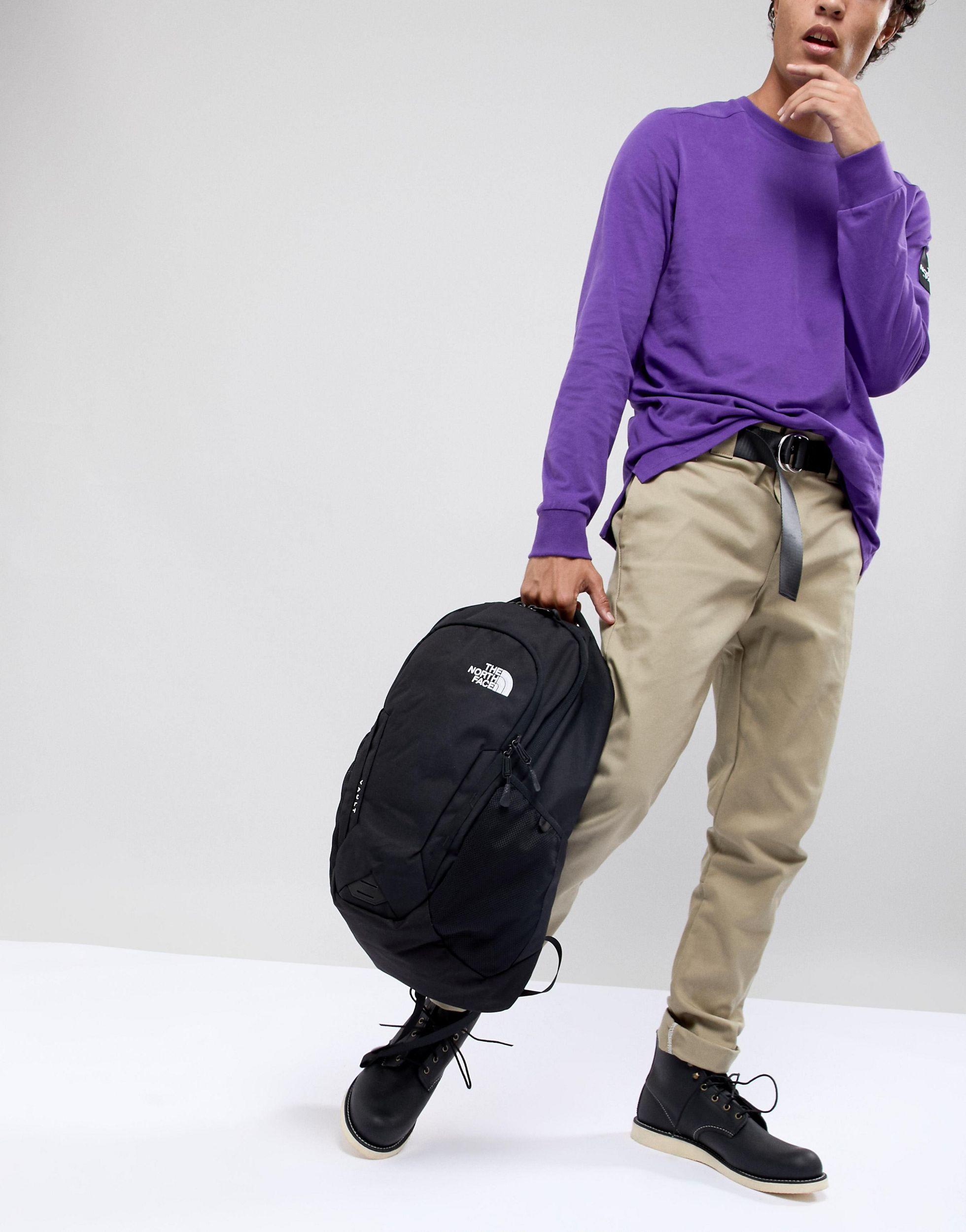 Mochila negra The North Face de hombre de color Negro | Lyst