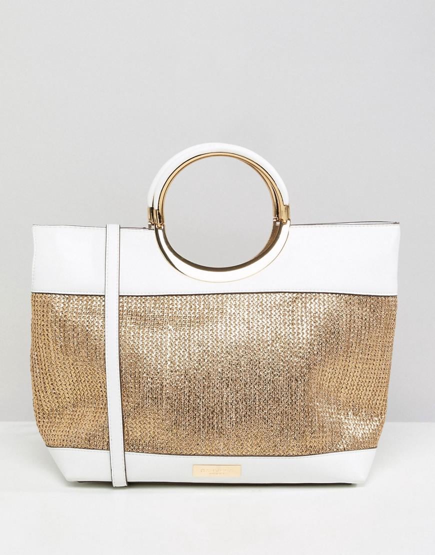 carvela raffia bag