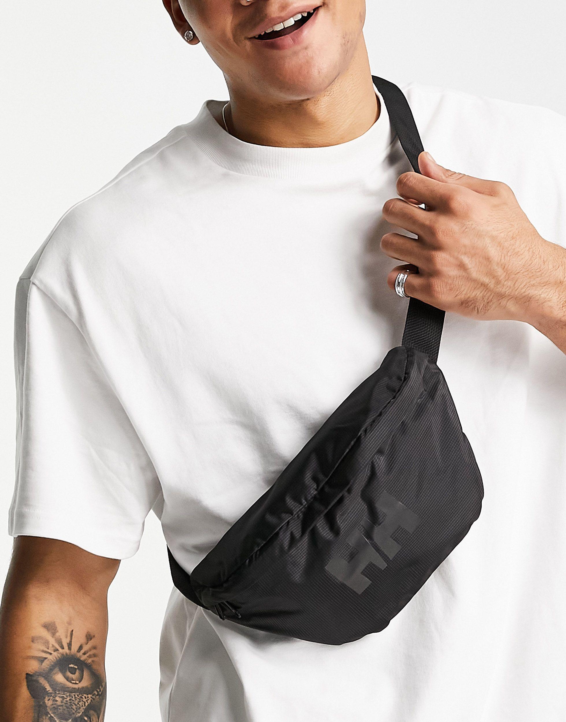 Helly Hansen Logo Bum Bag in White for Men | Lyst