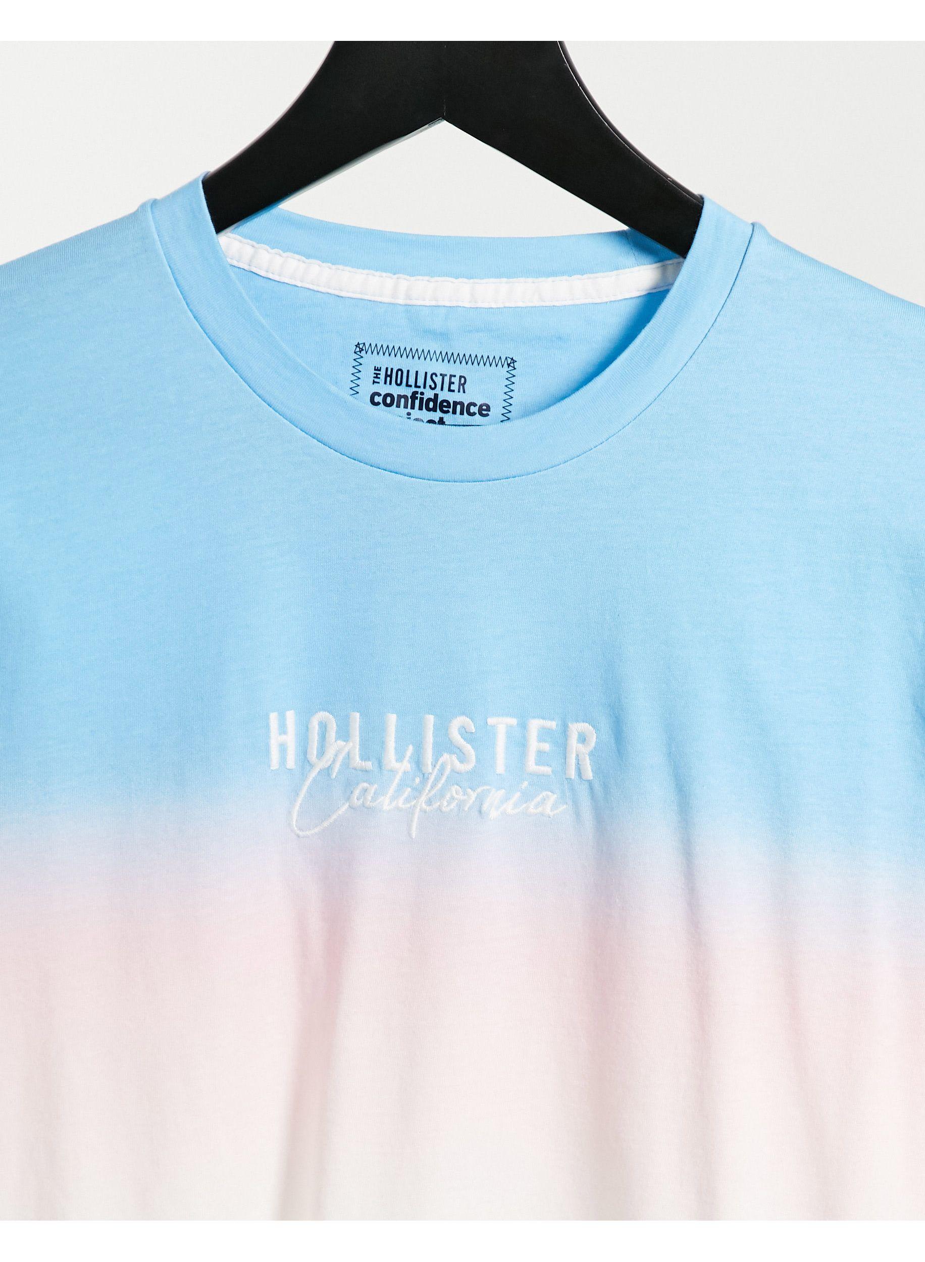 Hollister Pride Logo Ombre T-shirt in 