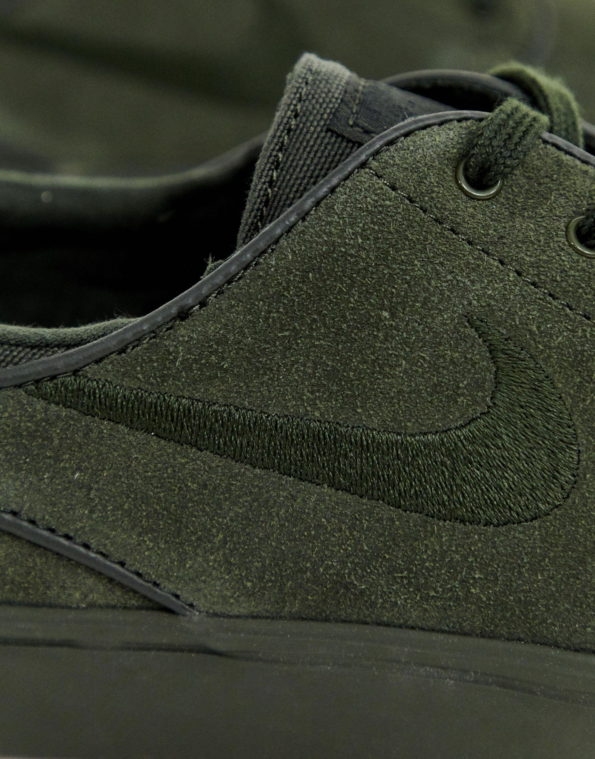 Nike Zoom Stefan Janoski Sneakers in Green for Men | Lyst