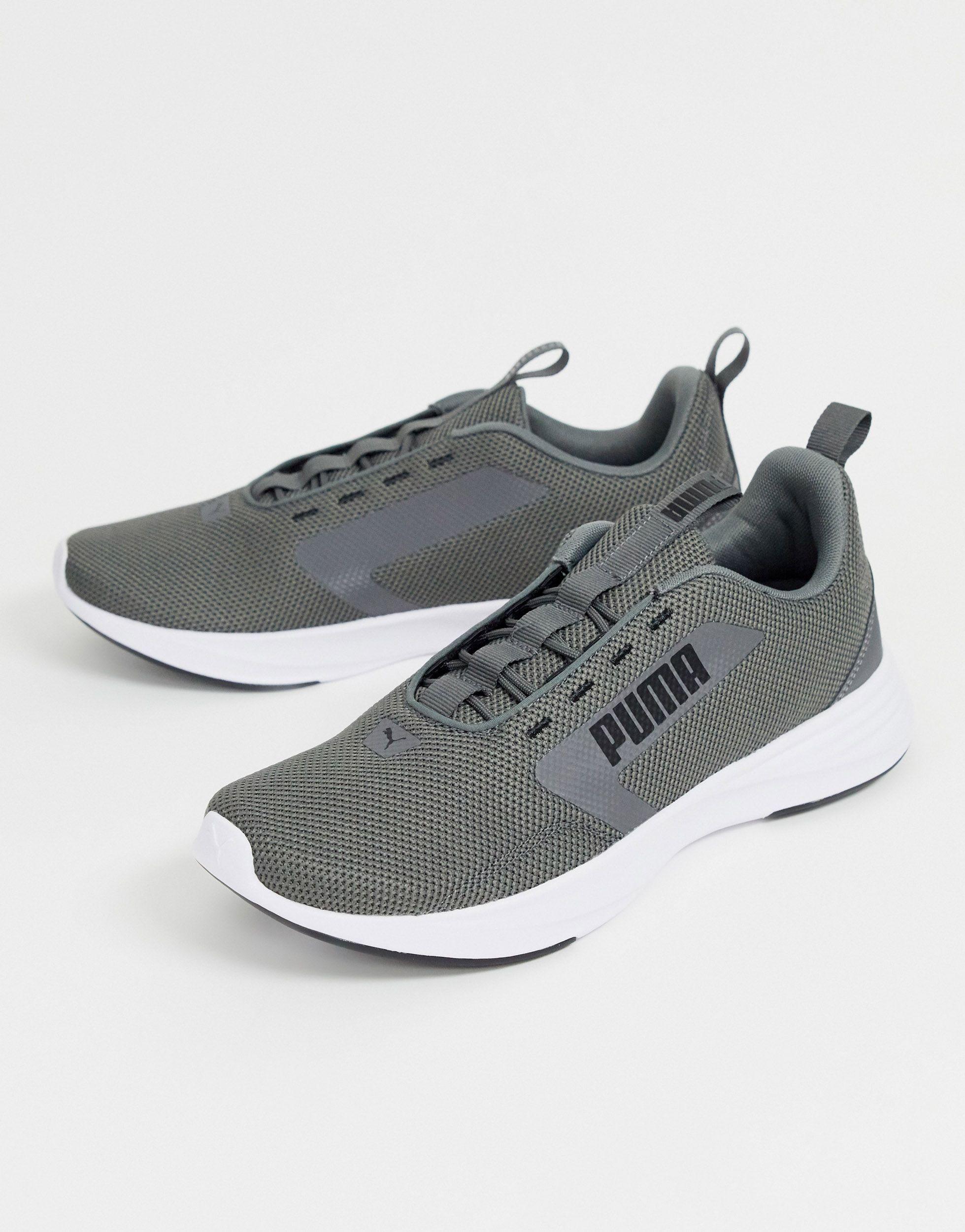 PUMA Extractor Running Trainers in Gray 