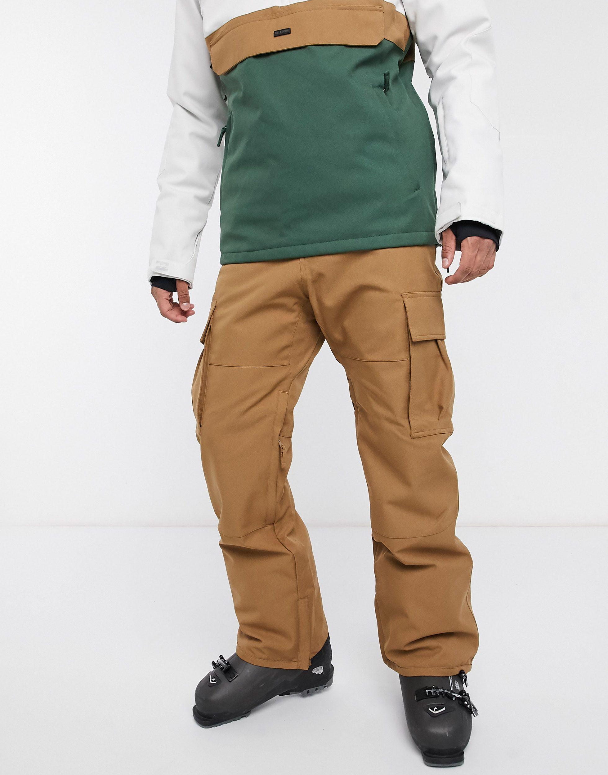 Transport - Pantaloni da sci marroniBillabong in Materiale sintetico da  Uomo colore Marrone | Lyst