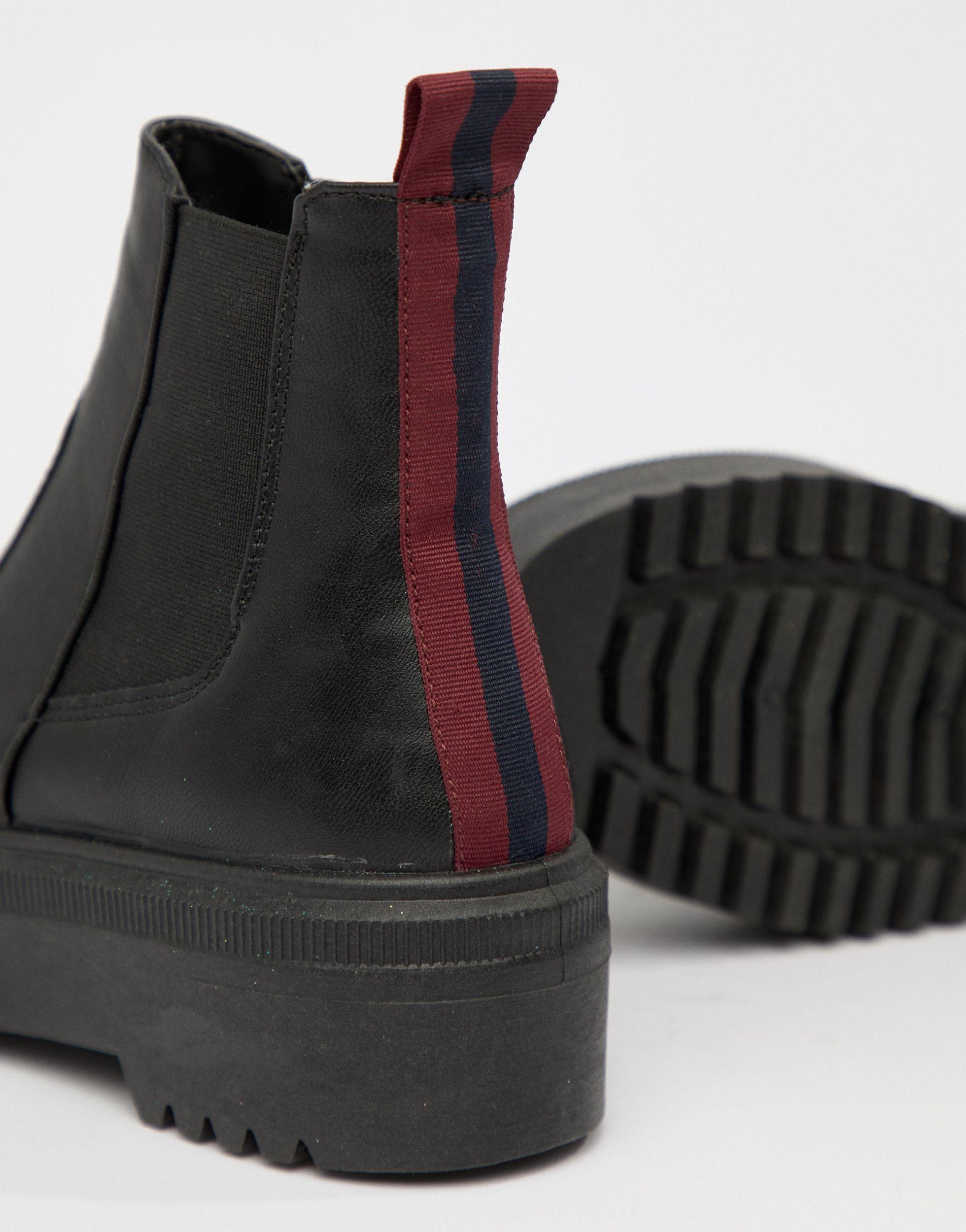 Asos design agnes chunky chelsea boots deals