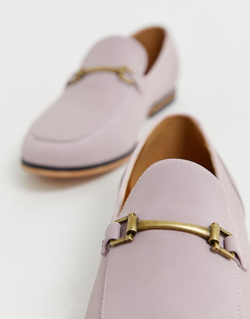 ASOS Loafers In Lilac Faux Suede in Purple for Men - Lyst