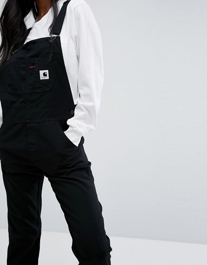 Relaxed Overalls In Stretch Canvas 