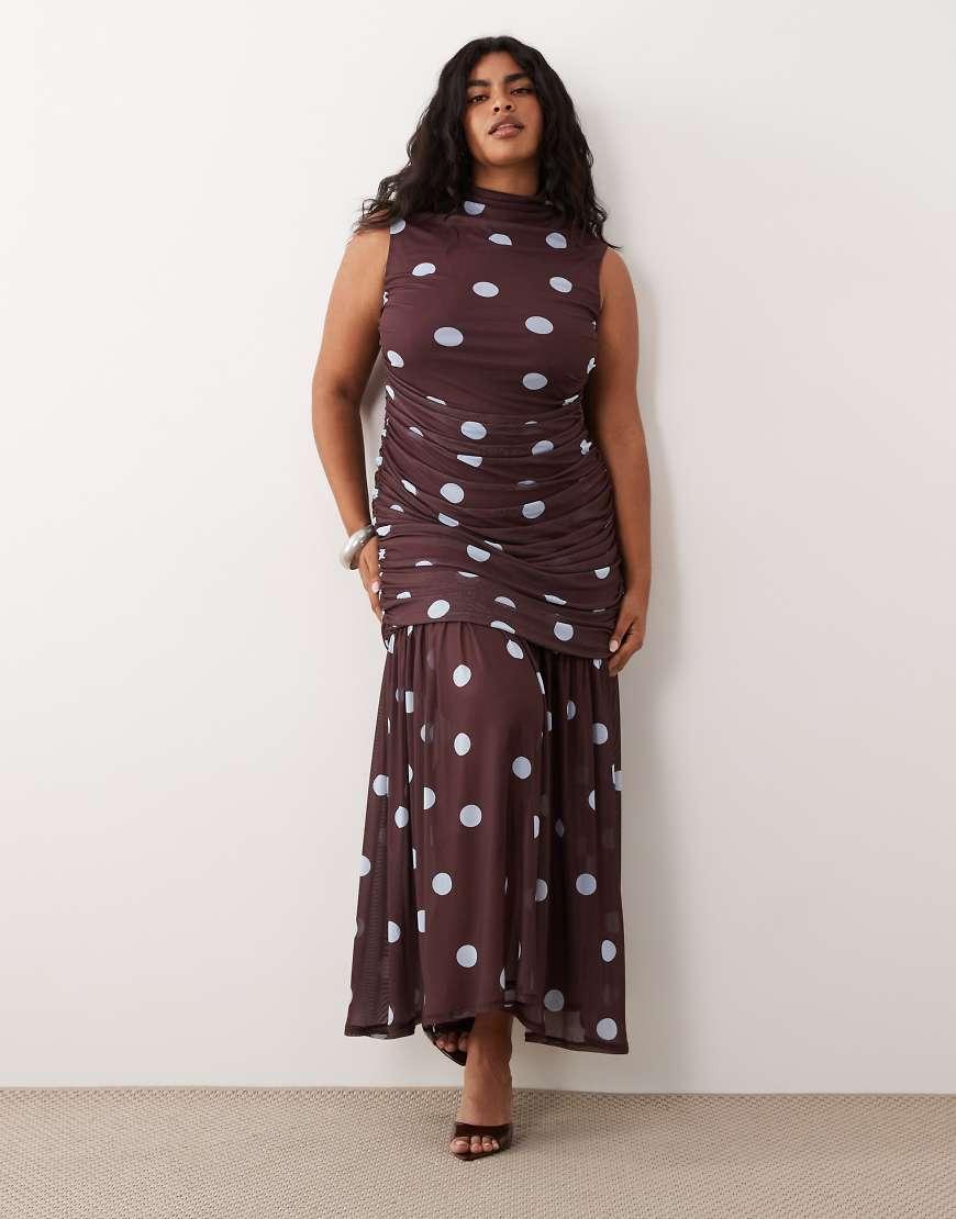 asos red polka dot dress ASOS DESIGN mini dress in red polka dots