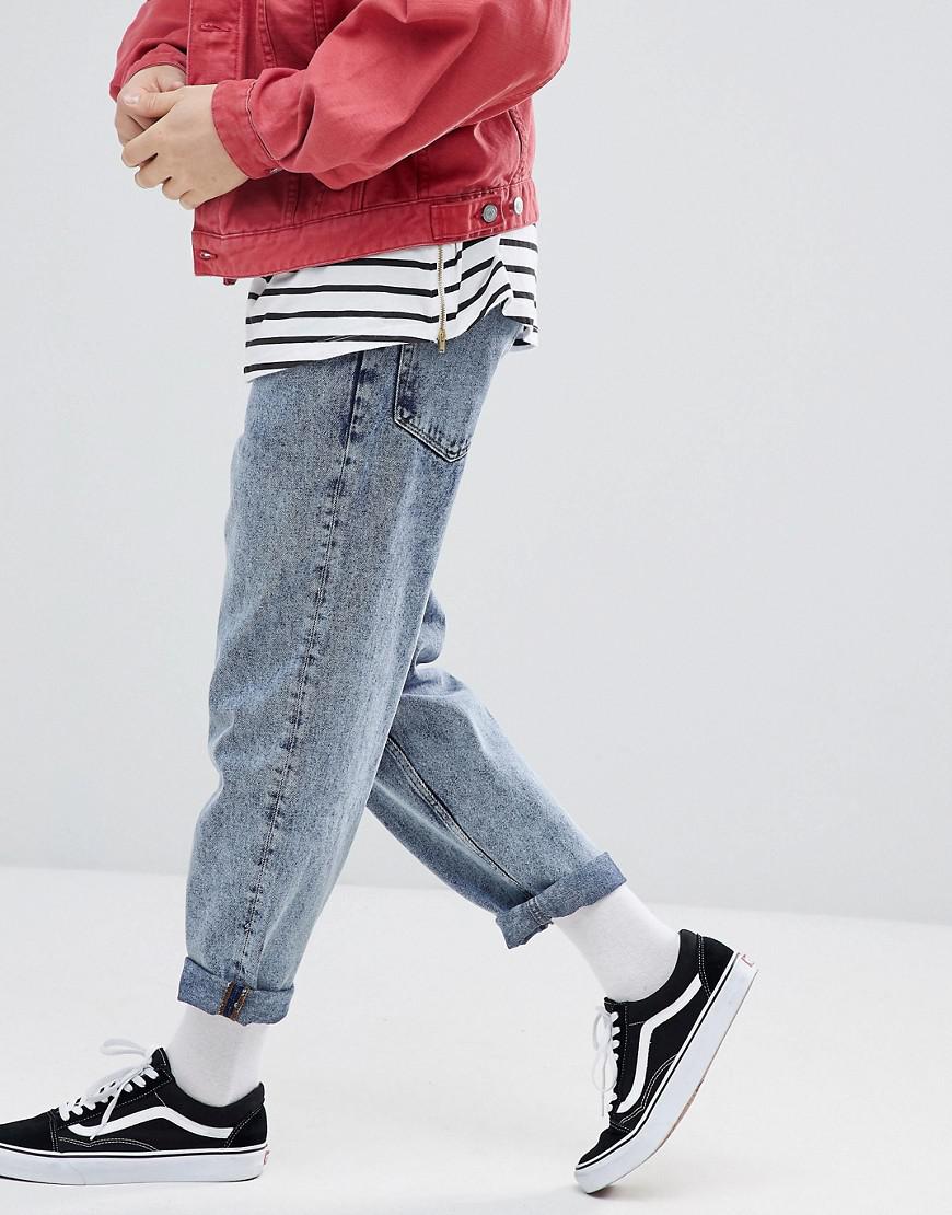 vintage light blue jeans mens