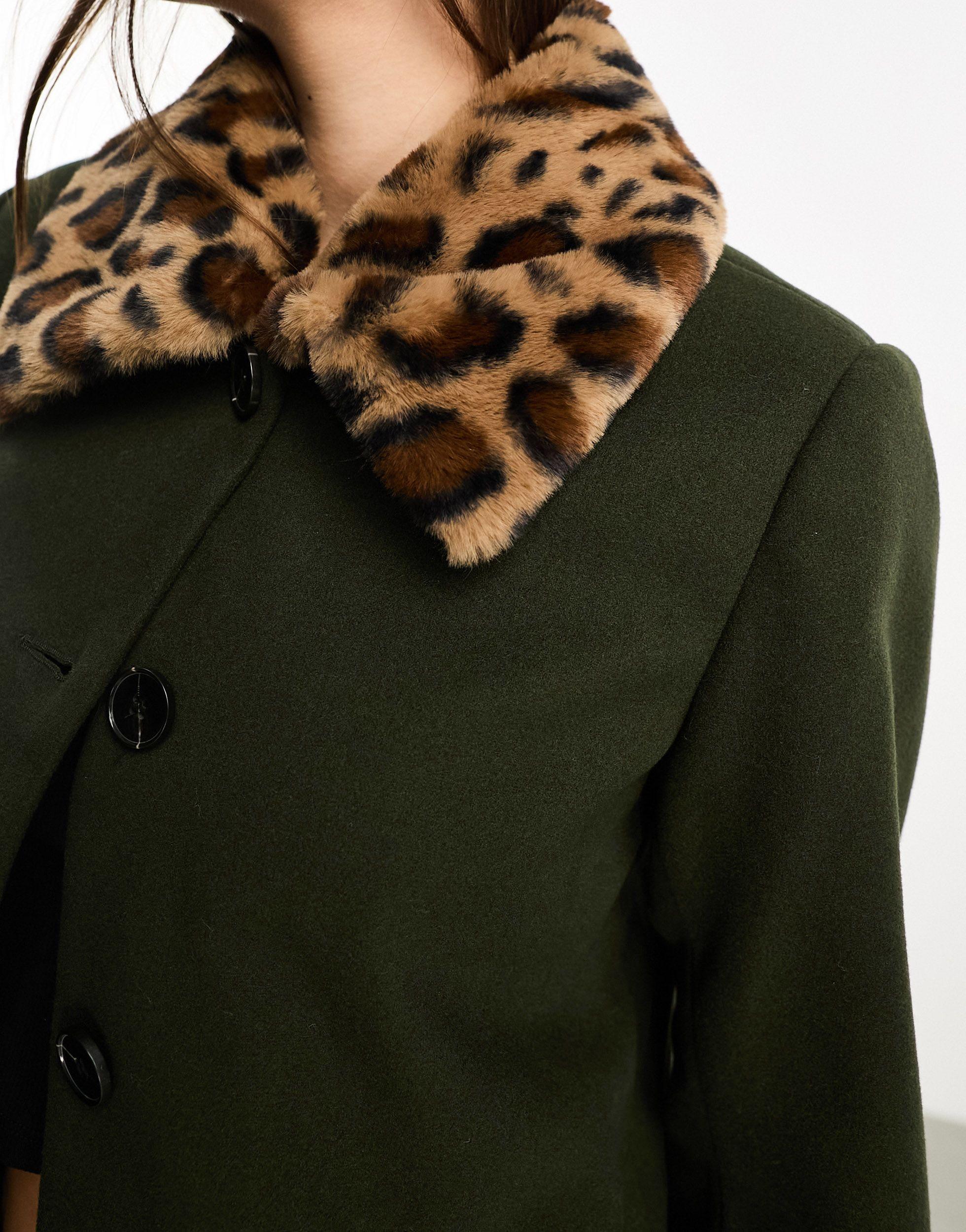 Manteau fausse fourrure only hotsell