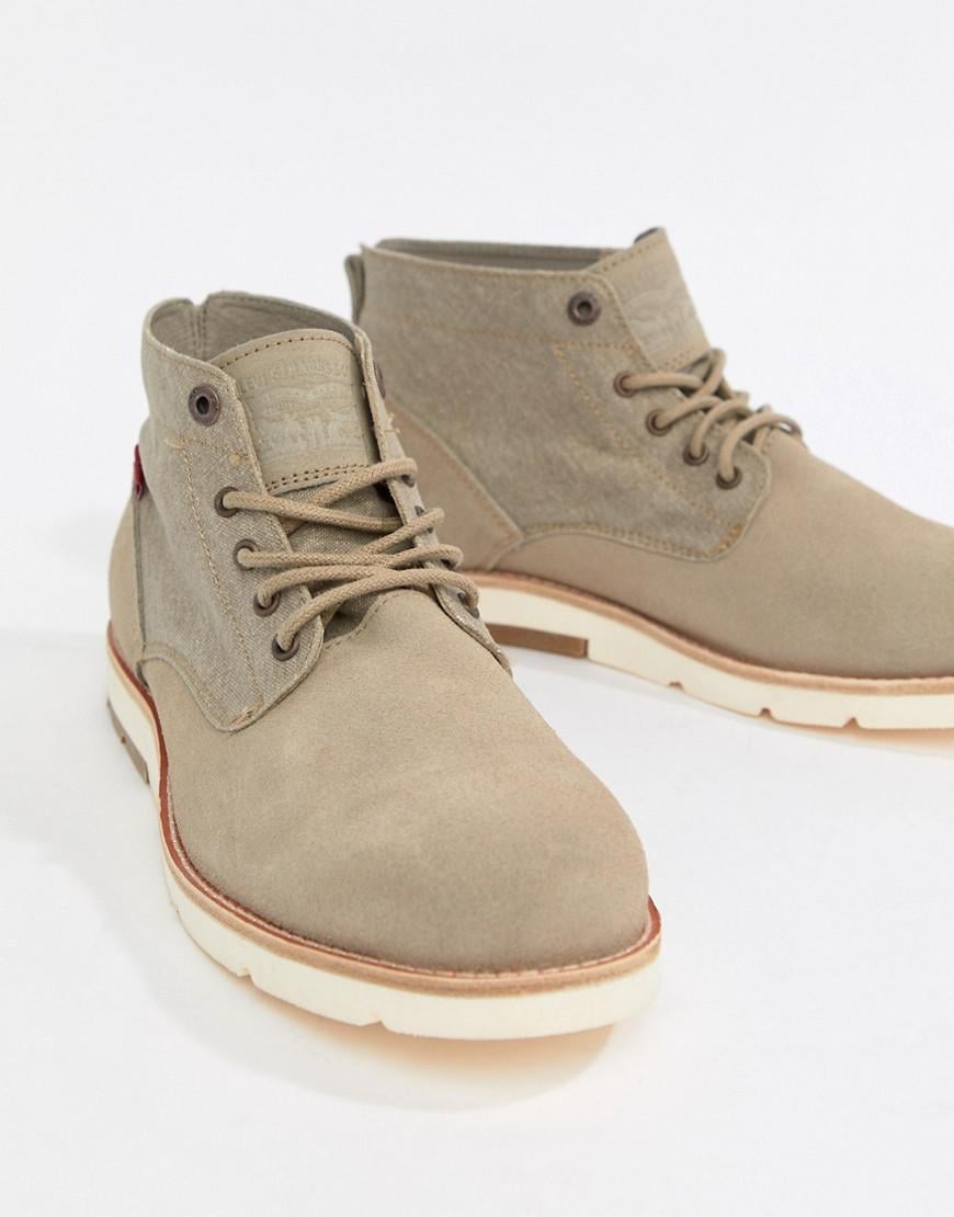 Levi's Denim Levi's Jax Chukka Boots In Sand in Beige (Natural) for Men ...