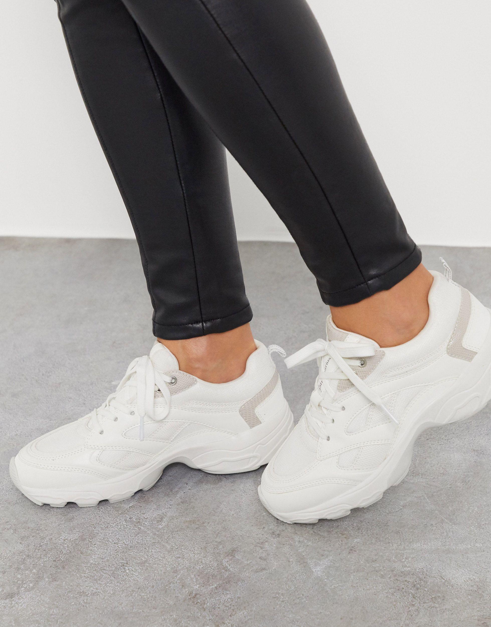 Sneakers bianche di Stradivarius in Bianco | Lyst