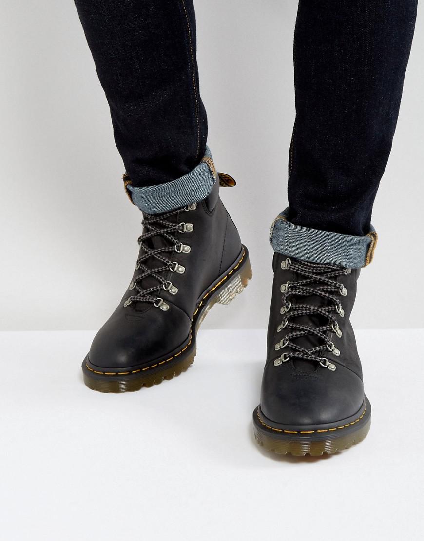 Vooruitzien Reorganiseren Luidruchtig Dr. Martens Elmer Hiking Boots in Black for Men | Lyst