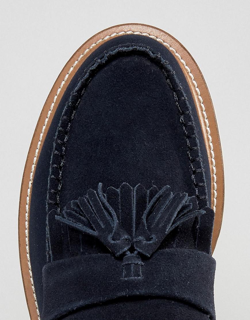 Dr. Martens Windsor Adrian Tassel Loafers in Blue for Men Lyst UK