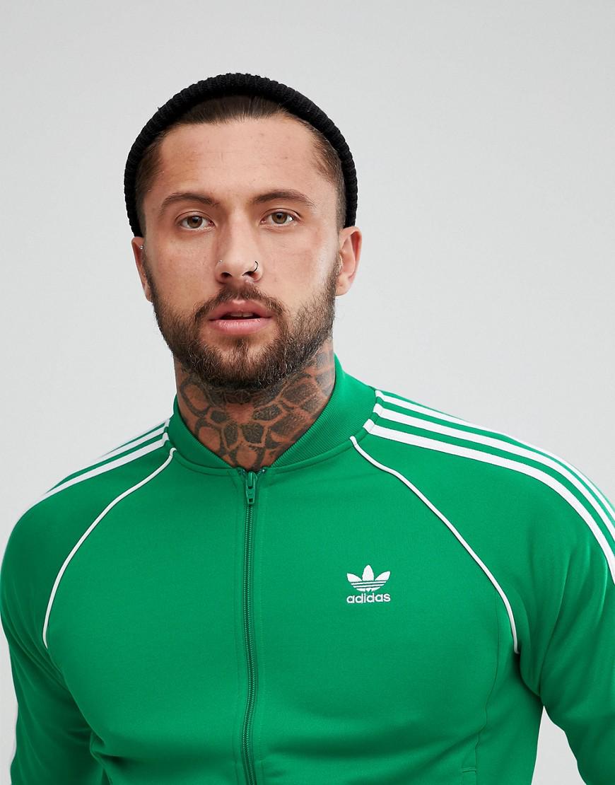 green adidas coat