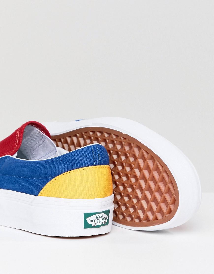 vans slip on colour vans slip on colour