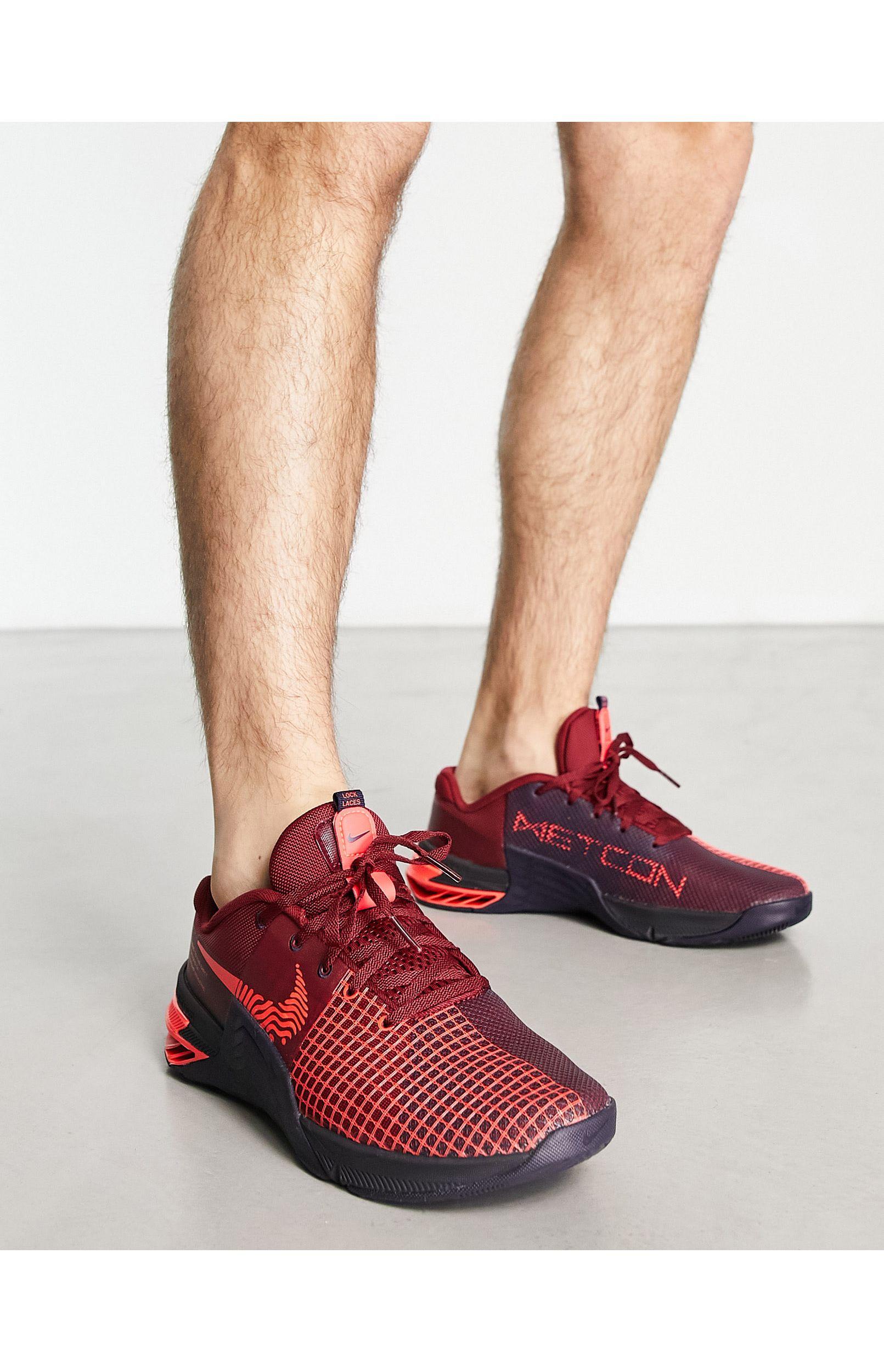 Zapatillas rojas metcon 8 Nike de hombre de color Rosa | Lyst