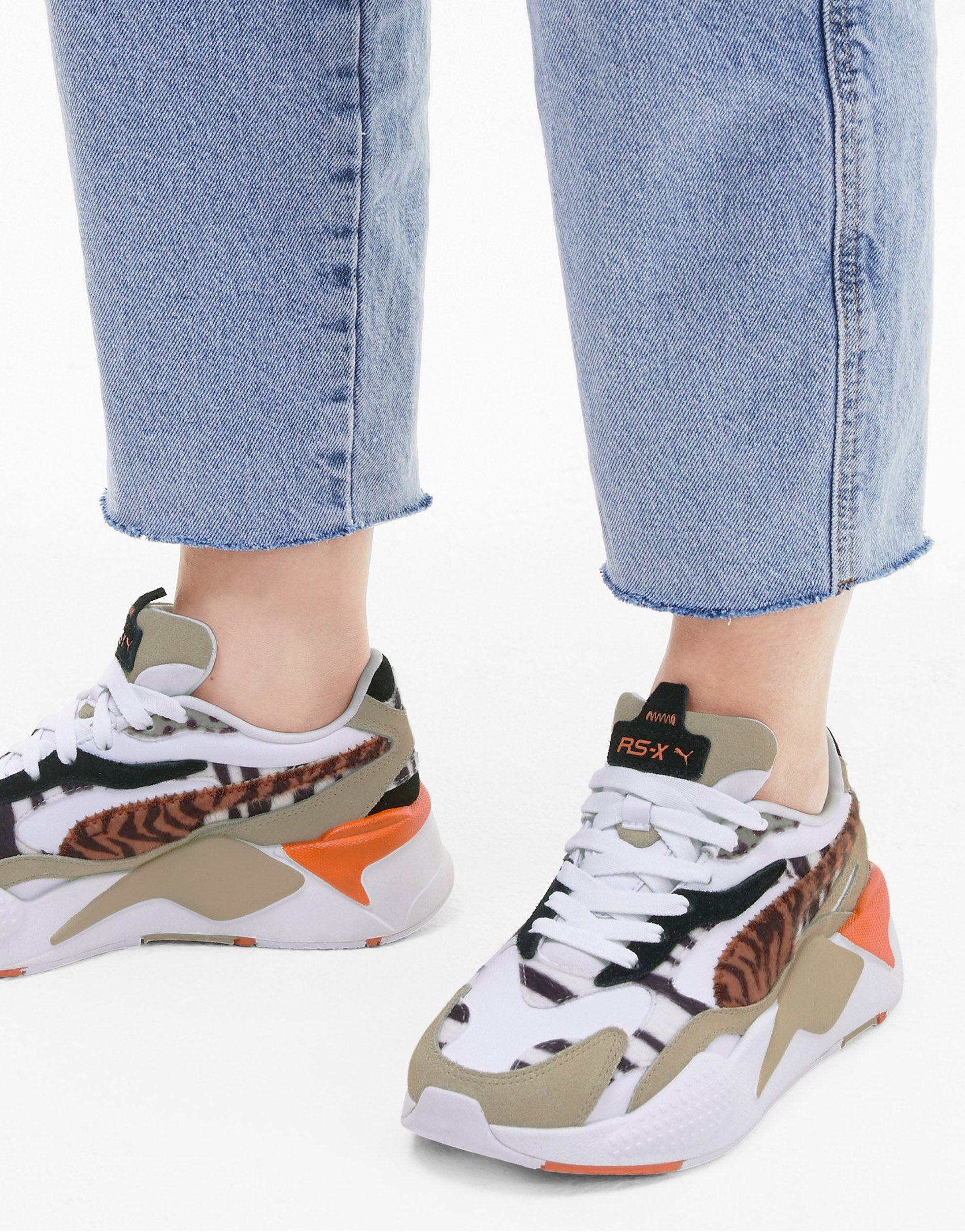 PUMA Rs-x³ Wildcats Animal-print Pony Hair & Suede Sneakers | Lyst