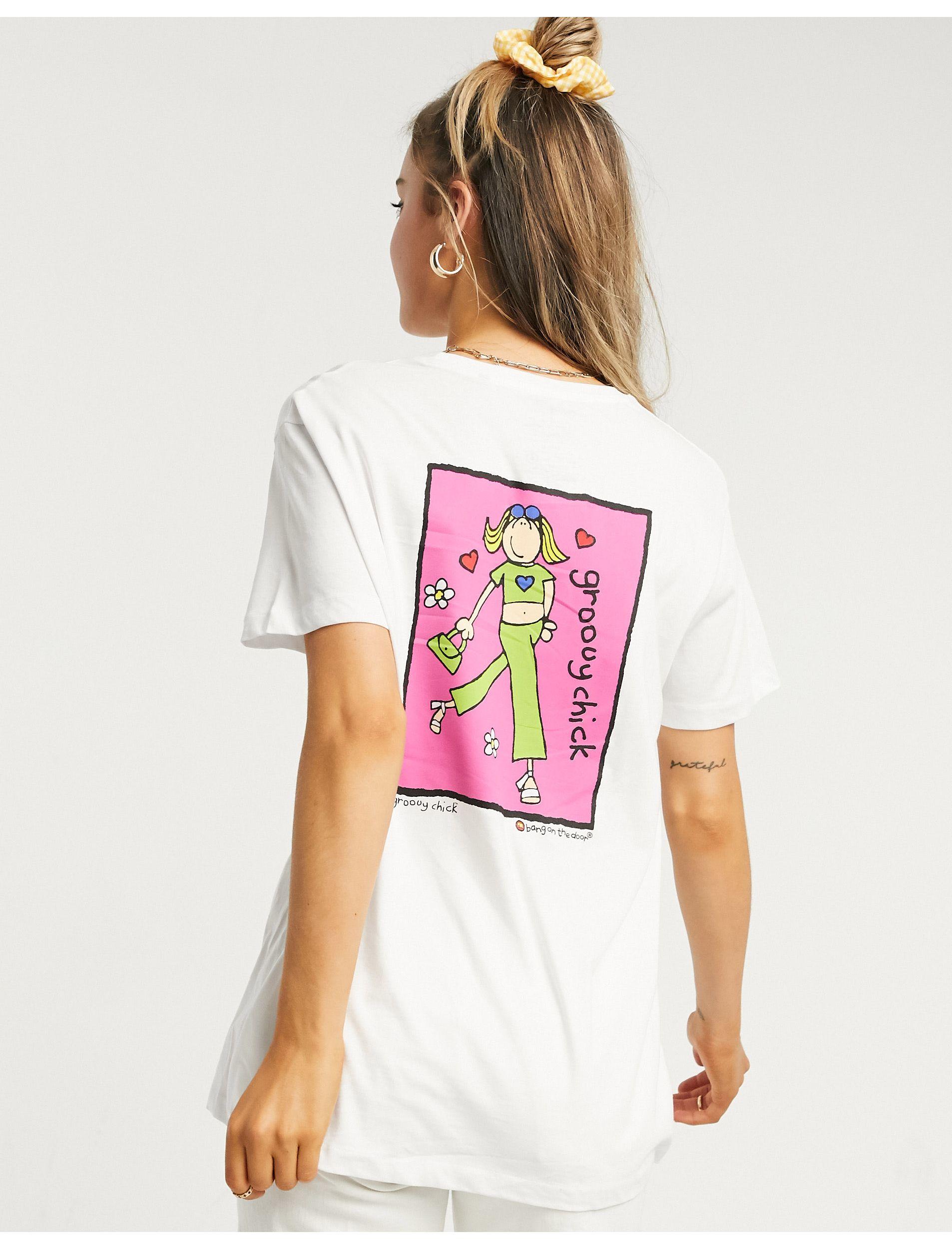 Daisy street groovy chick t shirt Clearance