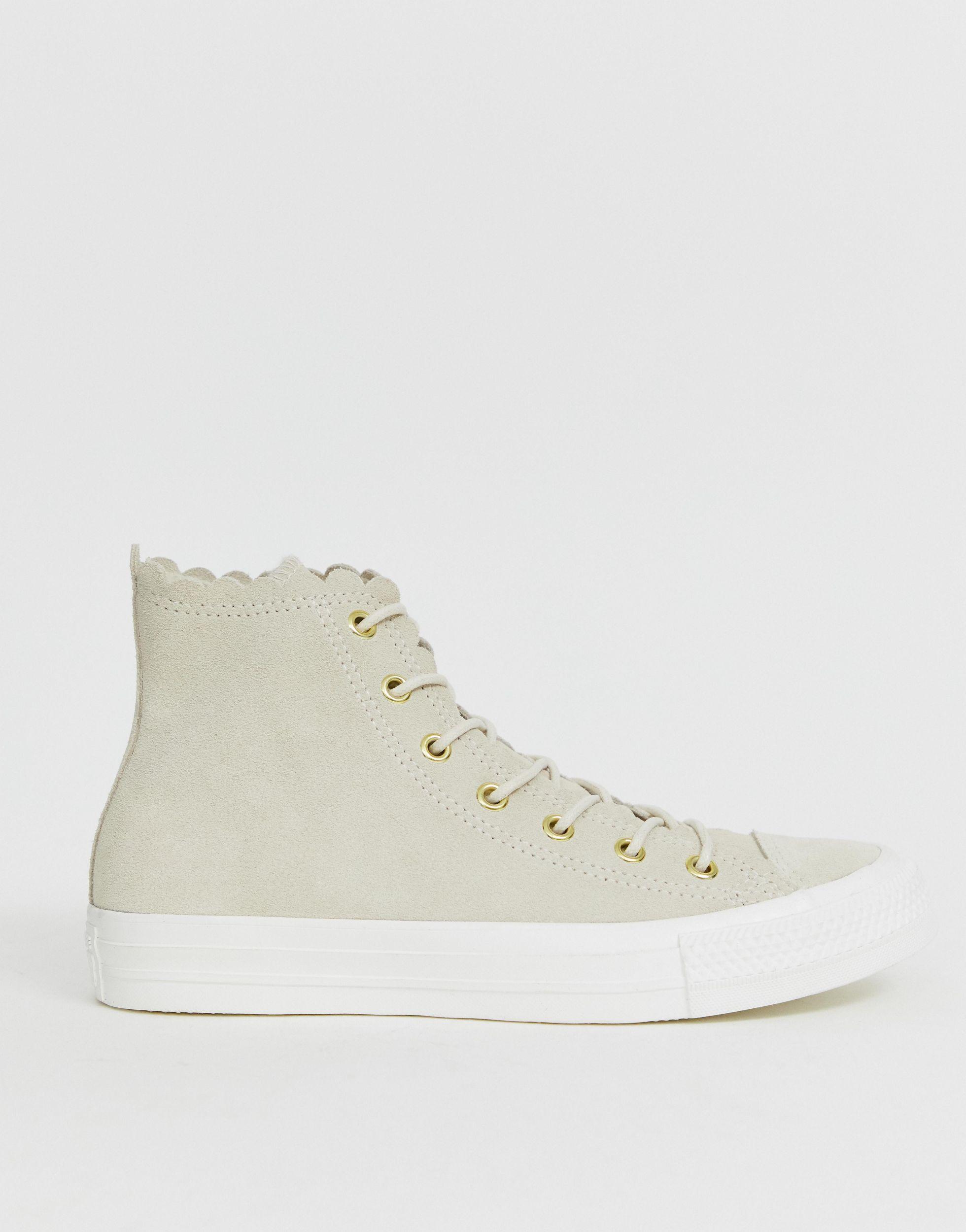 converse white frill