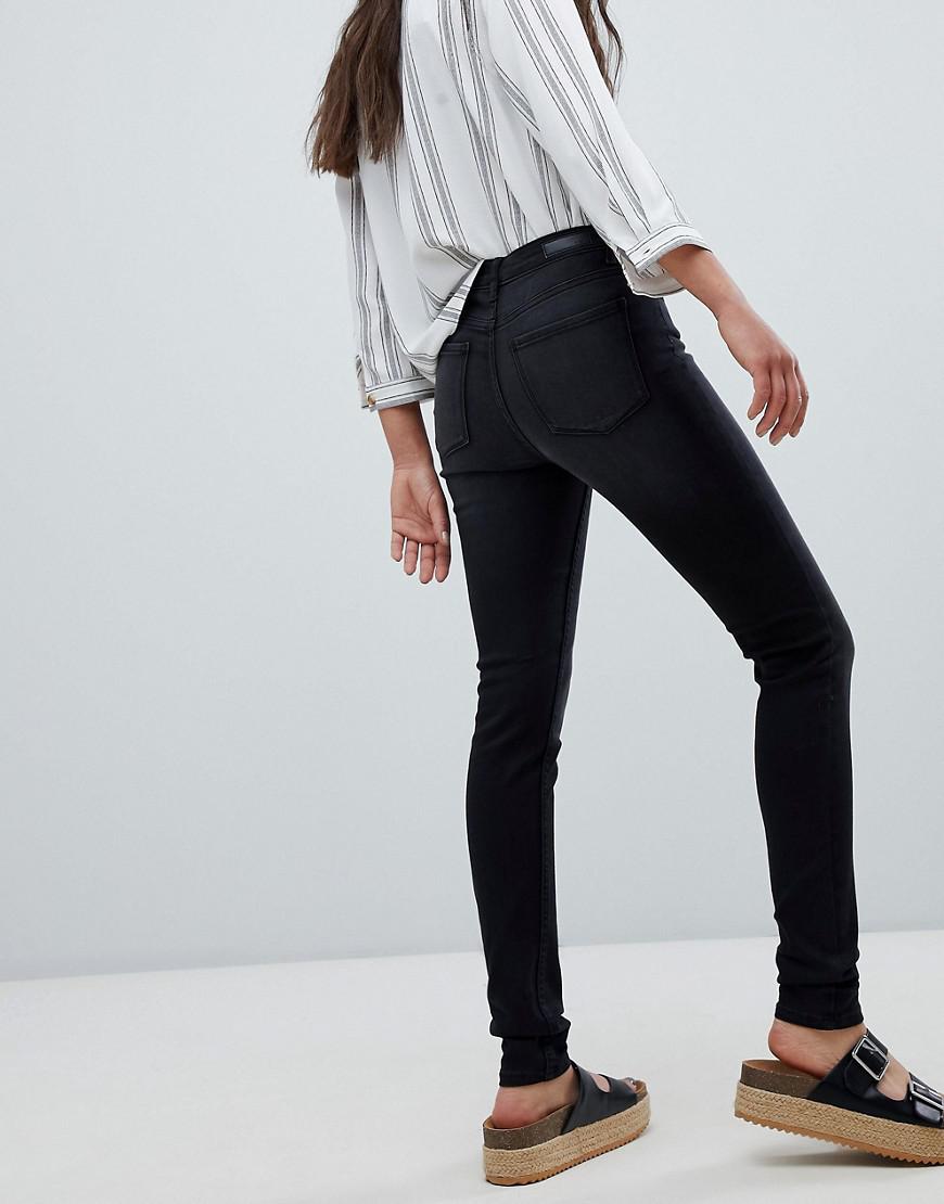pieces high waist jeans