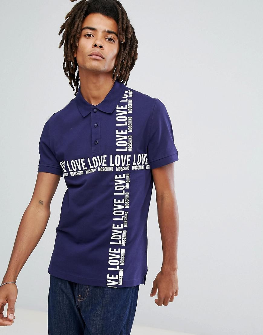 moschino polo shirts