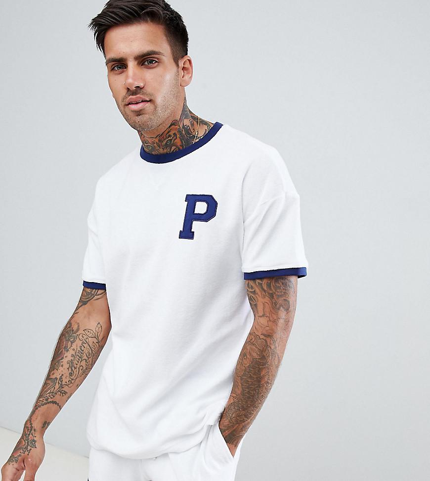 puma towelling t shirt