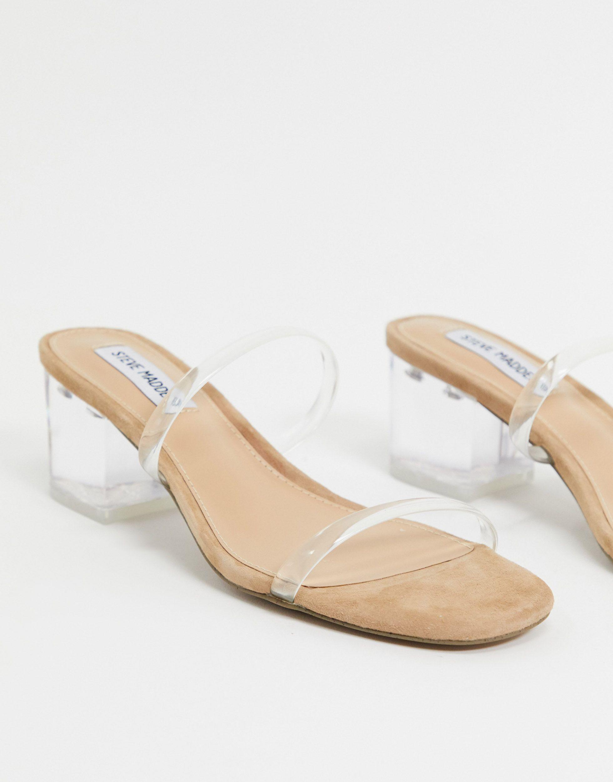 Steve madden online zapatillas transparentes