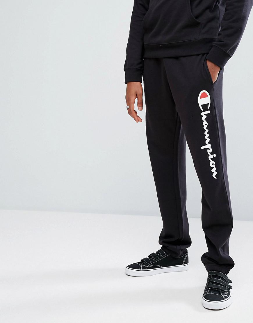 men's black champion sweatpants