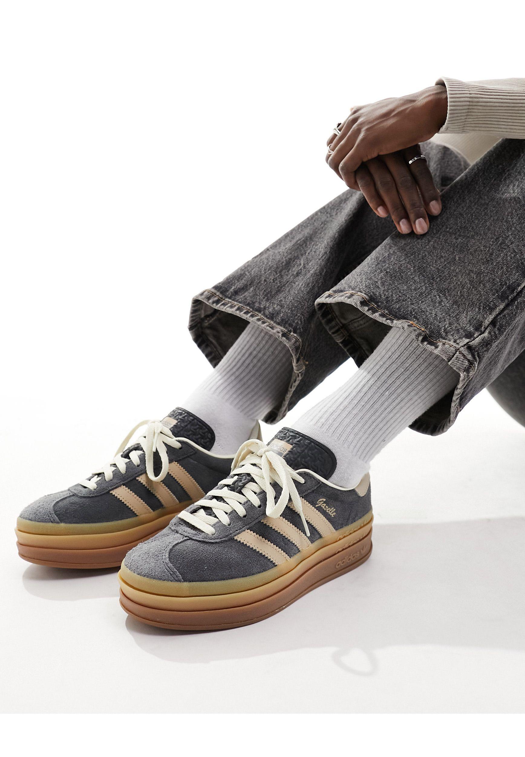 adidas gazelle silver green womens Adidas Gazelle Bold W Sneaker » Buy online now! main image 1