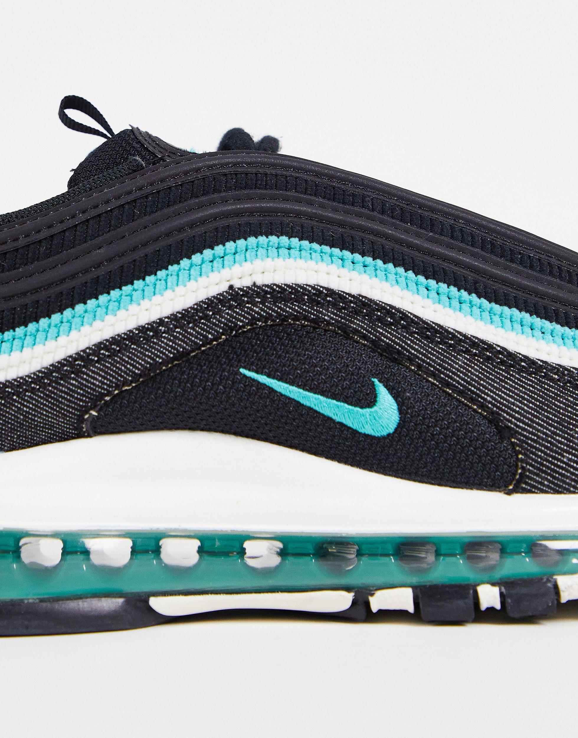 Nike Air Max 97 Emerald Pack Trainers in Black for Men | Lyst Australia
