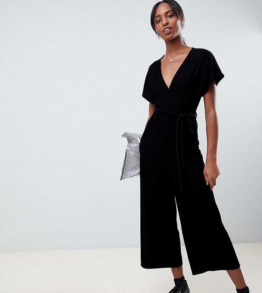 new look velvet jumpsuit