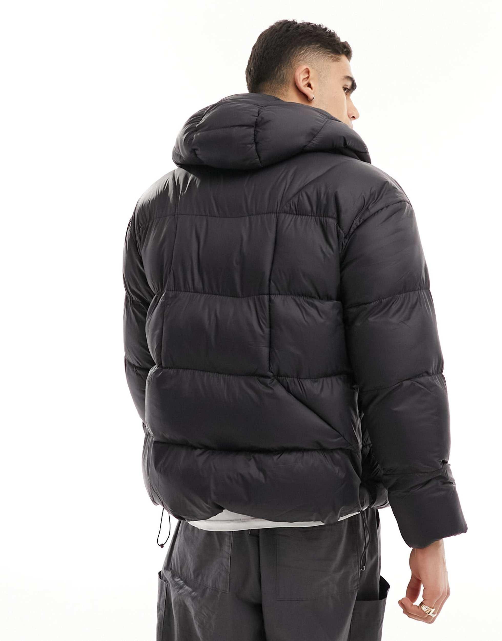 Good for nothing all over print bubble jacket sale