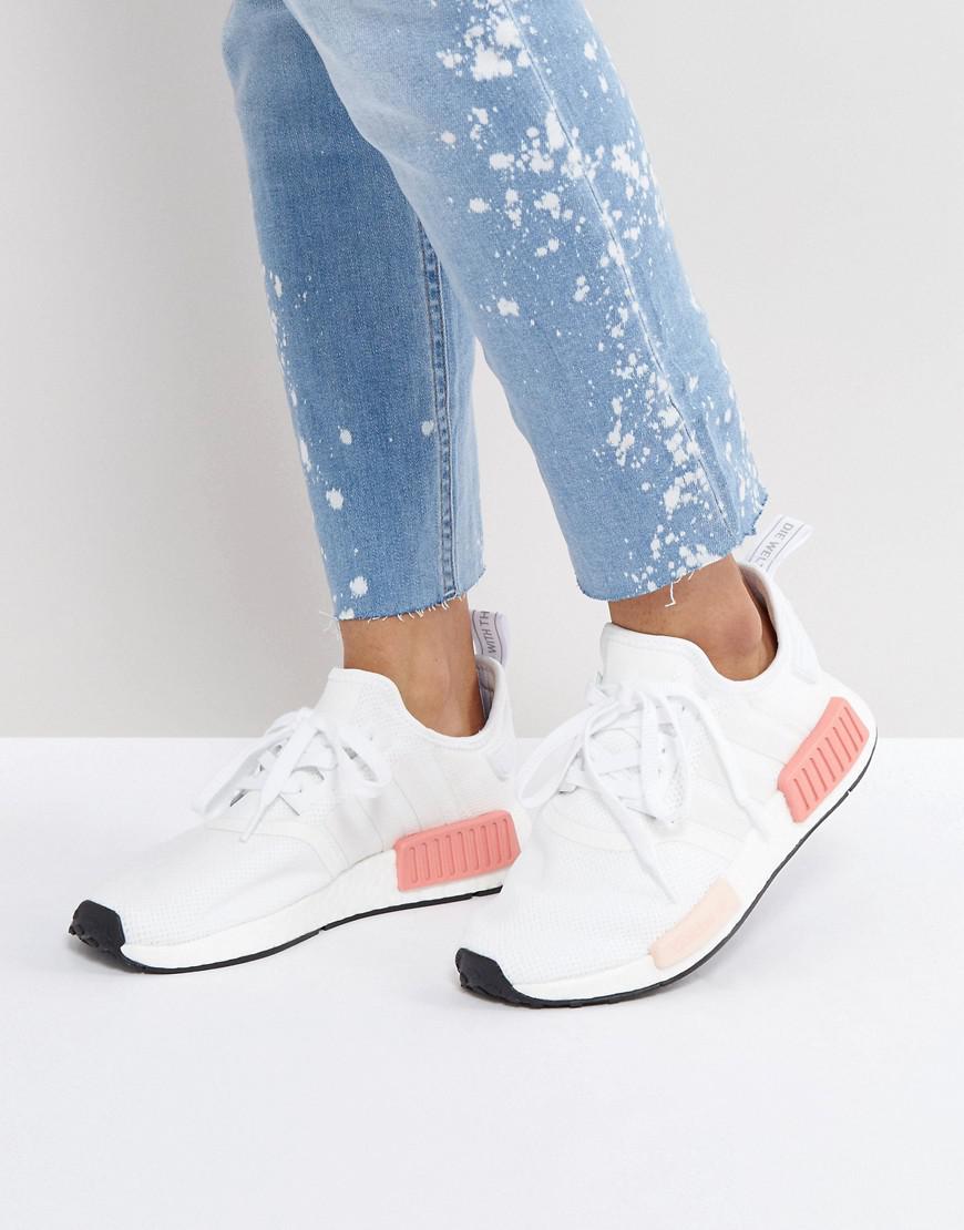 adidas nmd r1 white womens