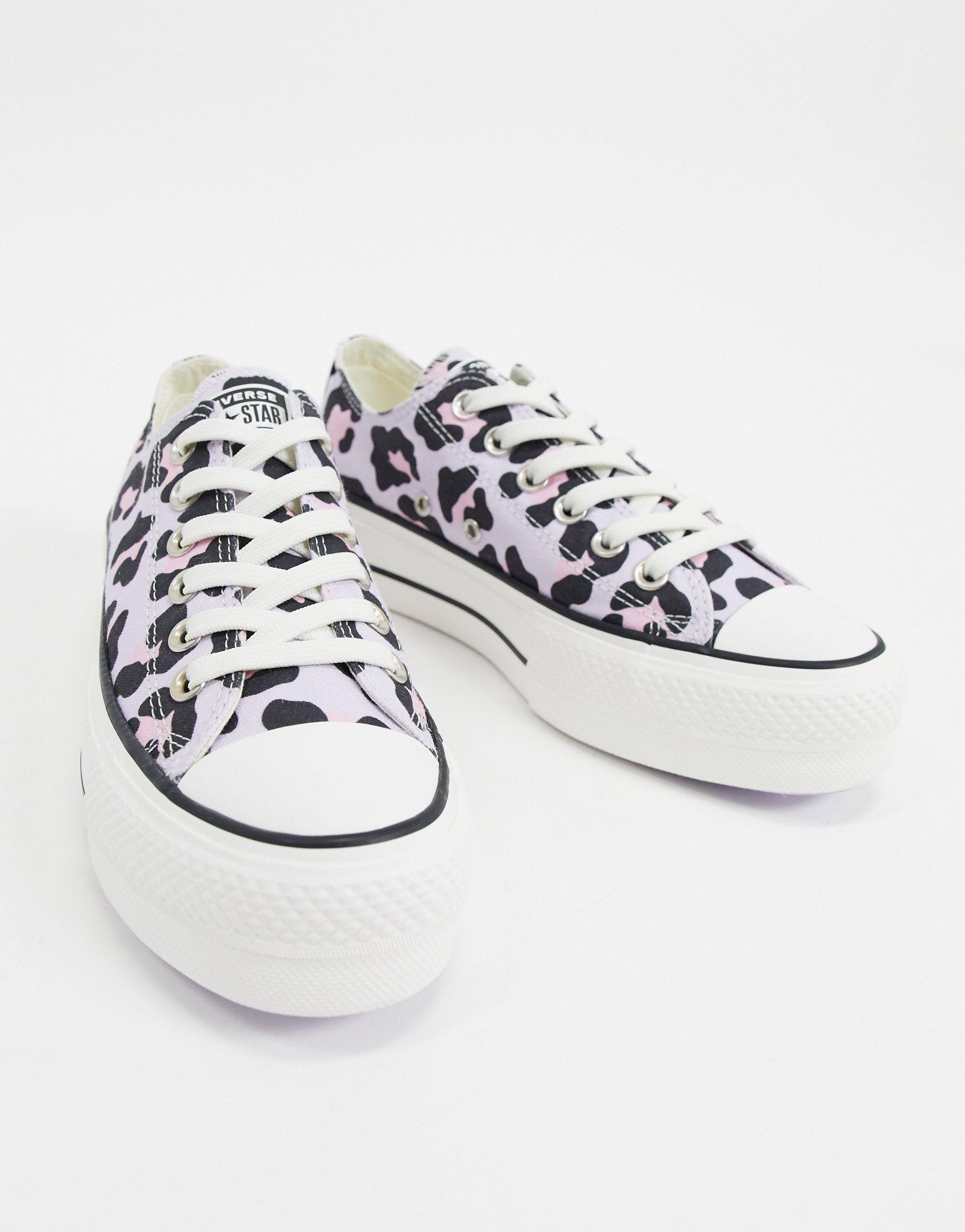Converse lilas plateforme Clearance