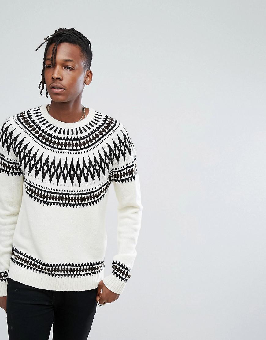 asos mens fairisle jumper