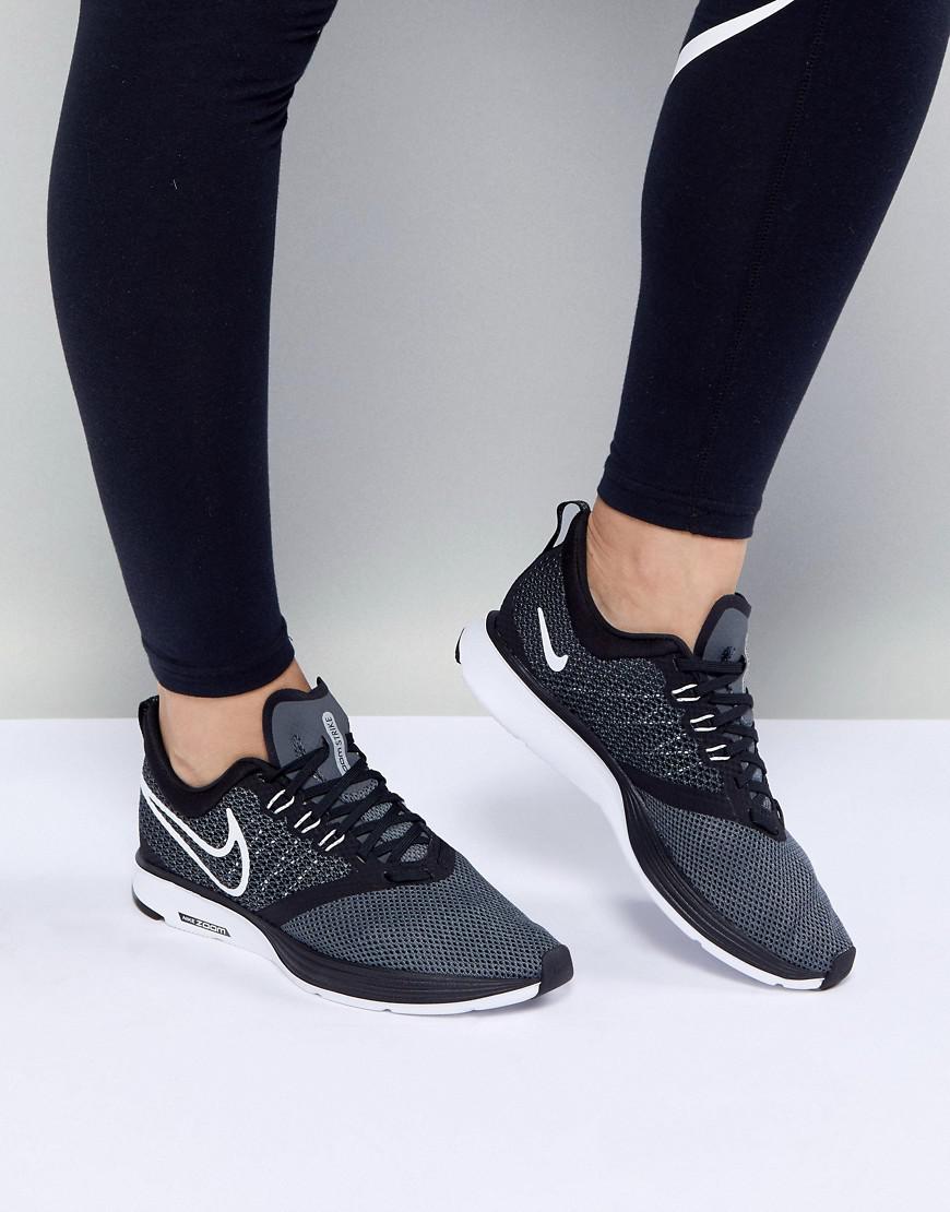 Nike Zoom Strike (black/white/dark Grey/anthracite) Shoes - Lyst