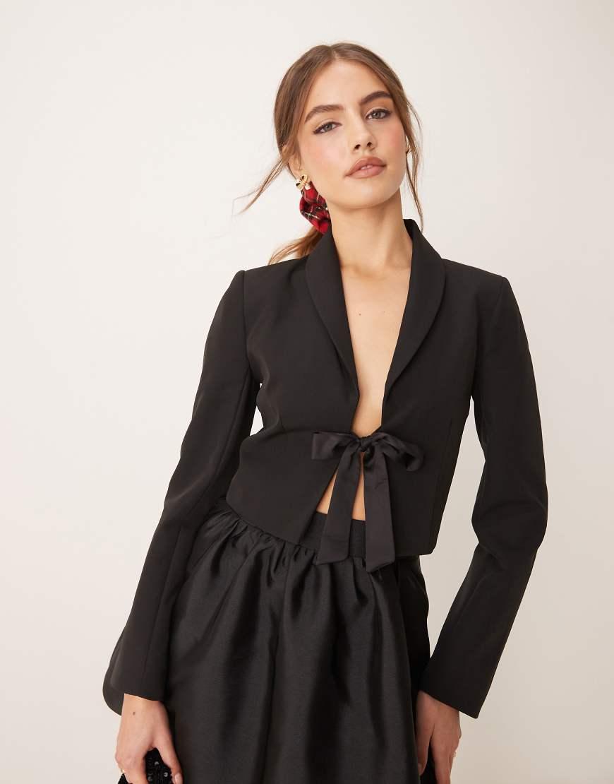 Cropped Blazer Asos Women's Black Blazer Miss Selfridge