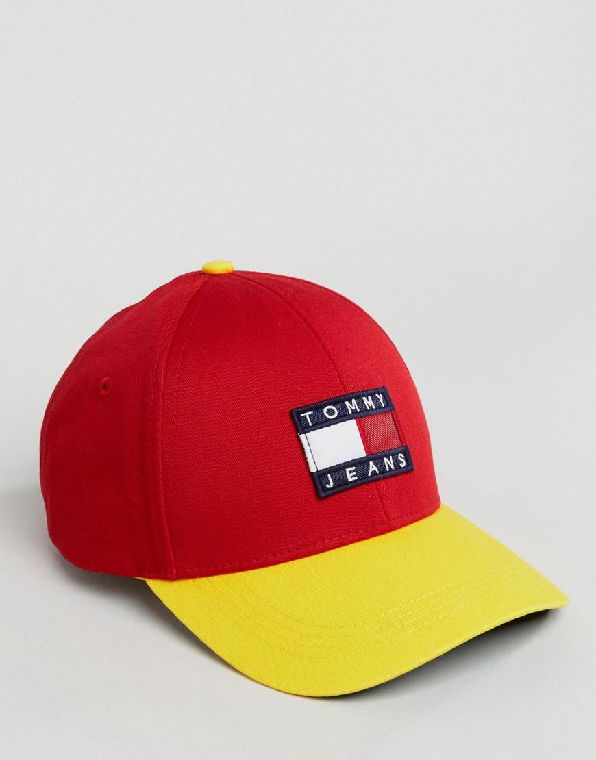 tommy hilfiger cap yellow