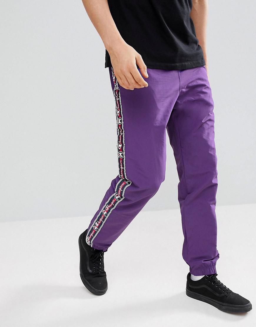 purple champion joggers