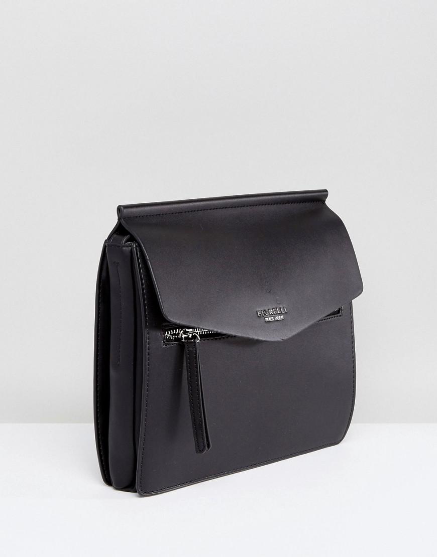 fiorelli black mia large crossbody bag