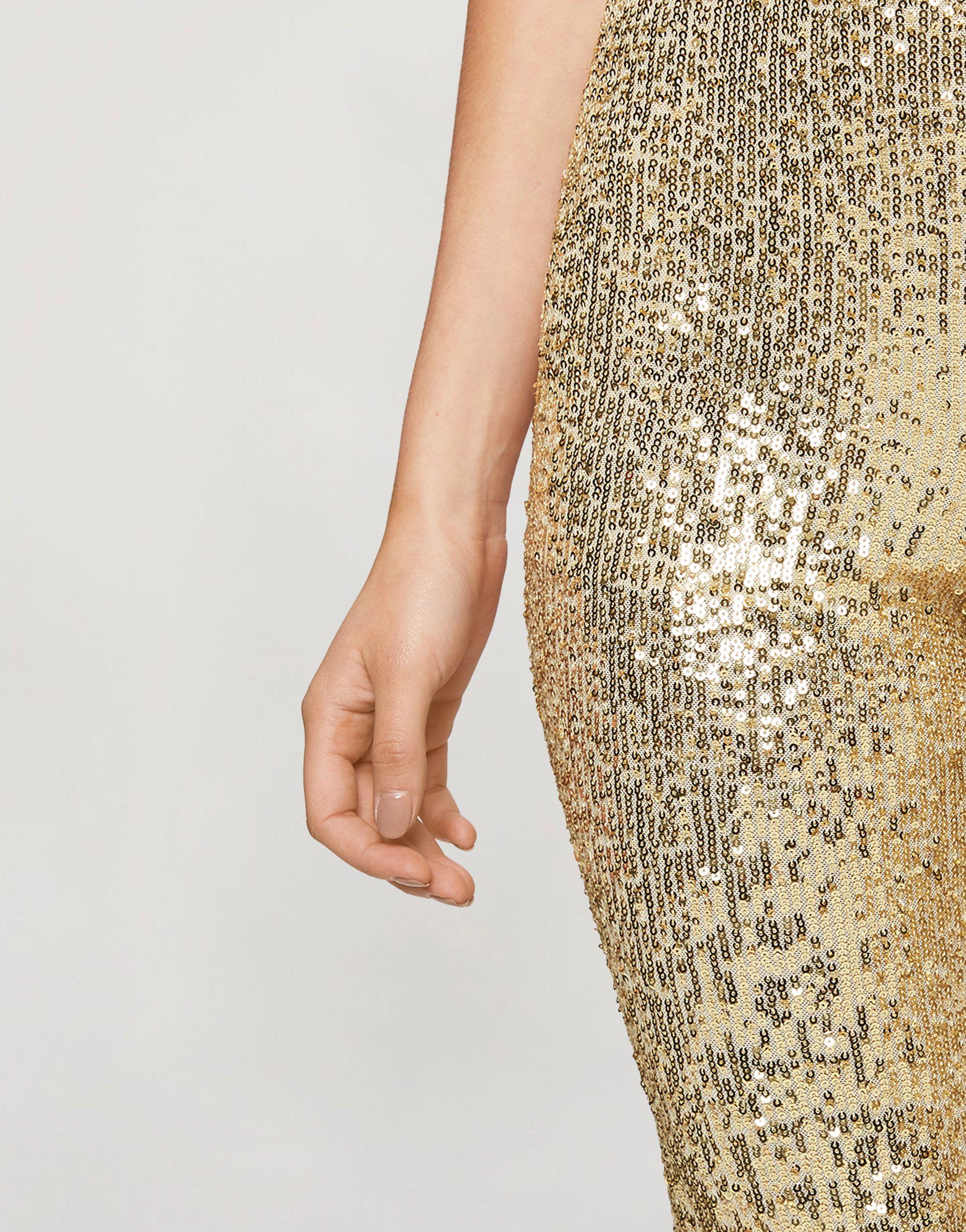 Miss Selfridge Sequin Kickflare 