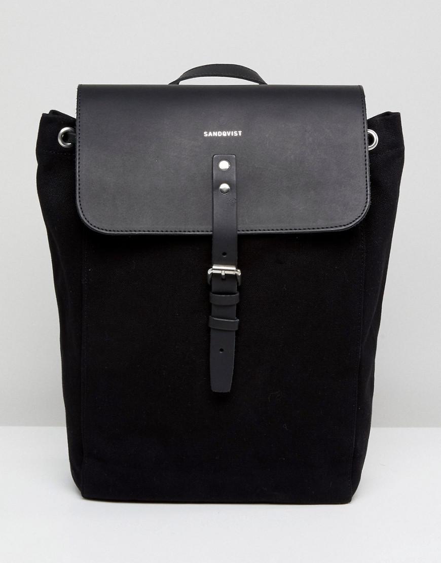 sandqvist backpack leather