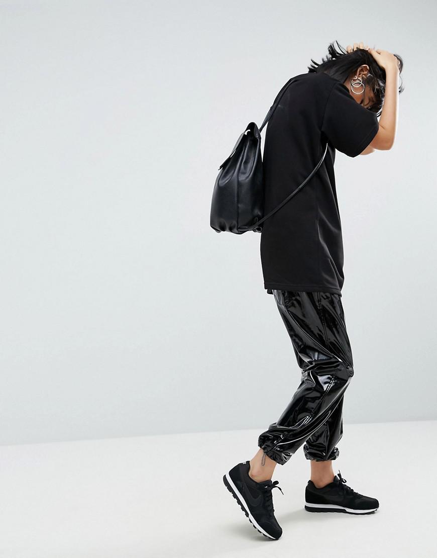 ASOS Synthetic Vinyl Joggers With 