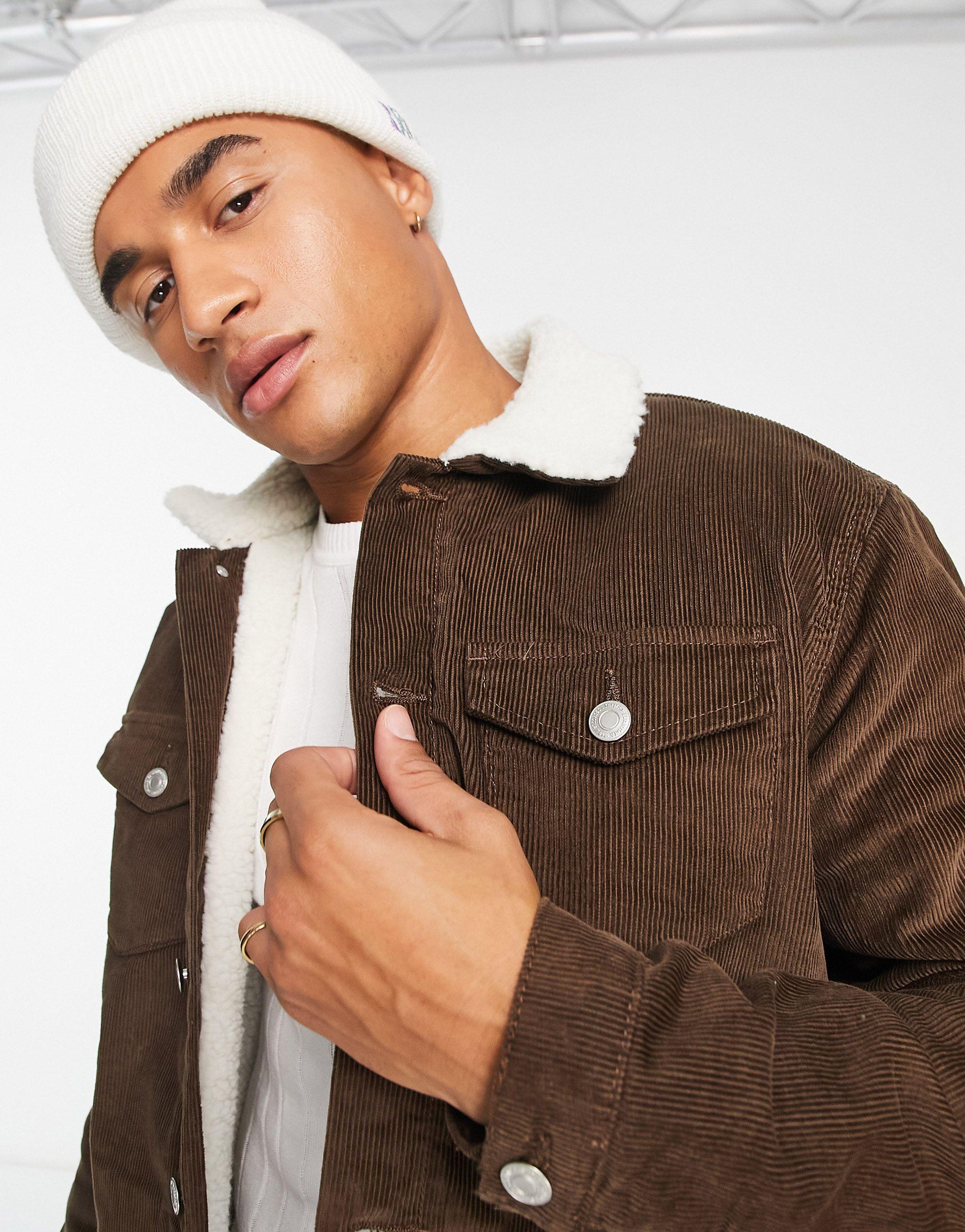 New look corduroy jacket sale