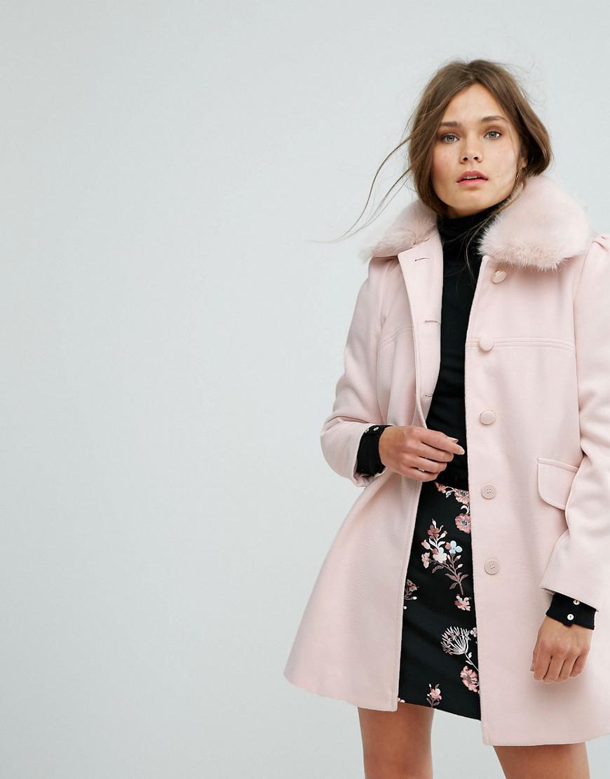 Miss Selfridge Double Breasted Coat Online Sale, UP TO 58% OFF