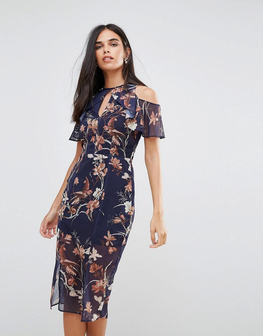 hope and ivy navy dress